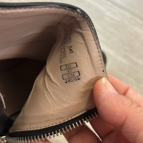 Zara Ankle Booties Black in black size 37 US - Picture 9 of 11